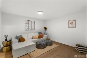 2nd living room or bonus room downstairs