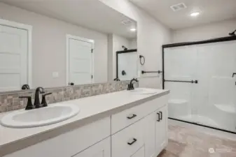 3/4 bathroom example