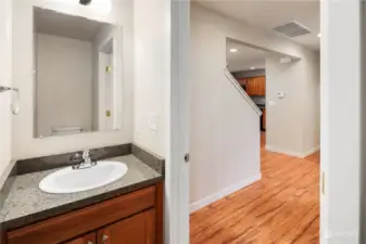 Powder Bathroom on the main floor