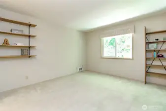 Second bedroom in the back of the unit