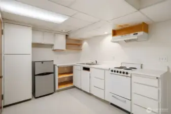 Lower level kitchen