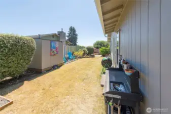 Side yard.