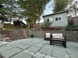 mid level backyard
