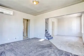 Looking towards dining room