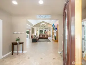 Extensive tile flooring offers durability and easy maintenance. All bedrooms are conveniently located on the main level, with AC units throughout for year-round comfort. The home is filled with natural light and includes a designated dining room—an uncommon and desirable feature in today’s homes.
