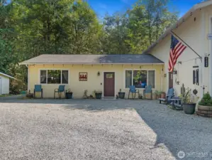 Welcome to this turn-key ADU, ideal for rental income or multi-generational living. Thoughtfully positioned with plenty of separation from the main house, it still keeps you connected to daily life. A small pump house on the property provides ample water storage, both inside and out.