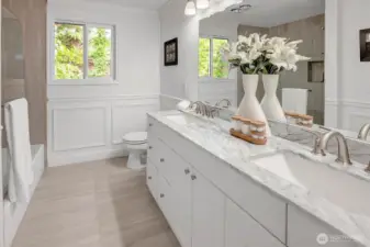 2nd full bath on the 2nd floor