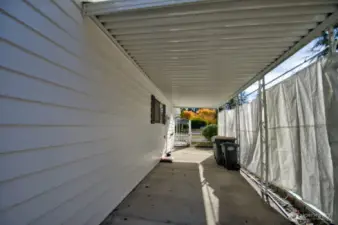 Attached Carport
