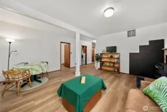 Plenty of room for watching TV, playing games, puzzling or maybe dancing?