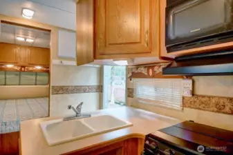 Kitchen with all necessities