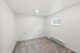 Extra finished room in basement