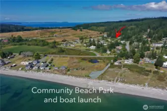 Many locals on the west side of the lsland  have purchased lots in this community to use the boat launch and waterfront park for crabbing and recreating!