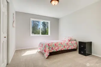 Third upstairs bedroom.