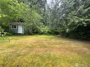 backyard parking, camping space