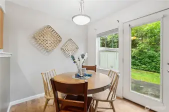 More than enough room for your kitchen table