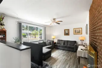 Sunken living room
