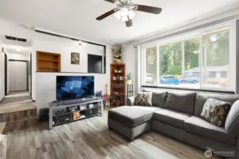 Plenty of natural light