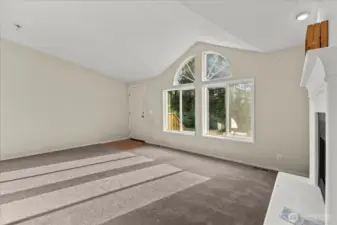 Great views from the living room.