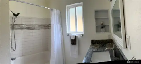 Main floor full bath