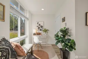 Bright and versatile flex space—perfect for a home office, reading nook, or creative corner