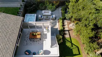 Backyard oasis