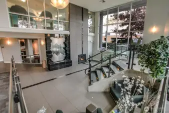 Secure lobby entry