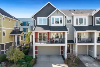 RARE two car garage with storage space and driveway parking!