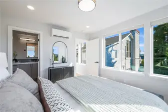 Ensuite primary bedroom.