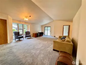 More room than you realize! Tons of possibilities. Lot's of wall space for your art.