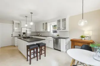 There’s ample space to cook, gather, and connect, whether you’re hosting or just enjoying a quiet night.