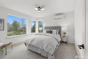 One of three bedrooms on the 2nd floor.