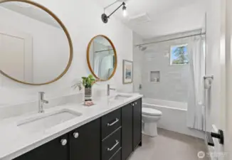 Full Bath on 2nd floor.