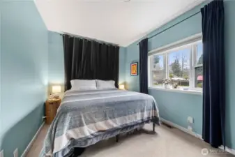 This is the primary bedroom on the main floor.