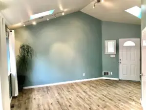 The main floor family room.