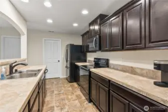 Lots of counter space