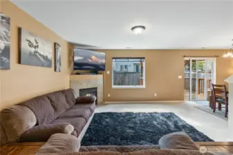 Large family room!