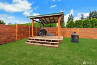 gazebo for Bbq's!