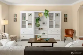 Carpeted Family Room