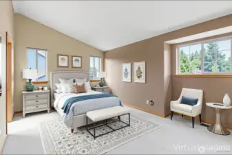 virtually staged