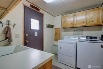 Walk through Utility Room