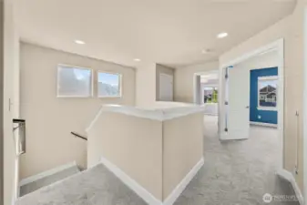 Upstairs landing