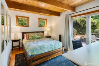 This space can be used for guests, office, etc.  Not technically allowed to be called a bedroom, but sellers have used it as such.