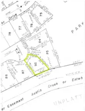 Plat Map for 22 Shetland Court (Lot 86)