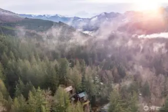 Location shot for reference to Mt Baker!