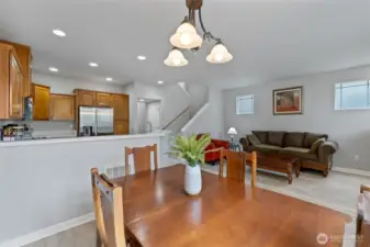 Dining looking from back slider