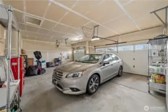 700 sq.ft garage - 3 doors.