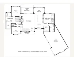 Builder reserves the right to make changes without notice.