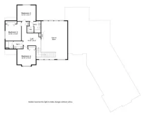 Builder reserves the right to make changes without notice.