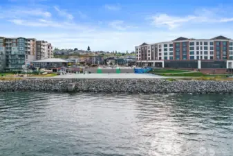 Located in Puget Sound's premier waterfront community