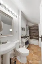 Full bath on main floor